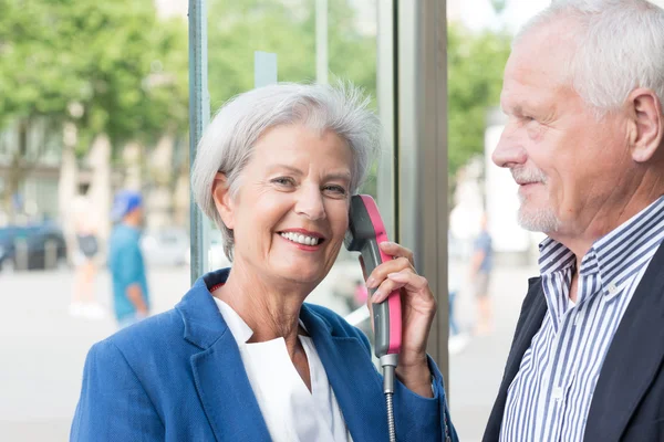 Active senior couple — Stock Photo, Image