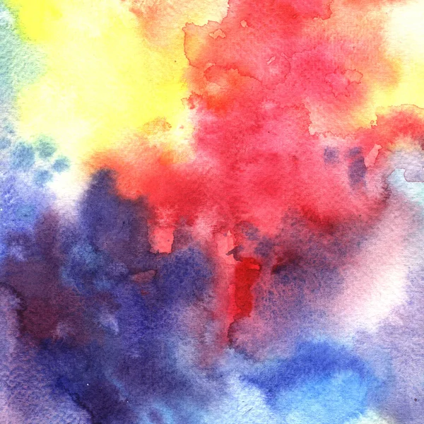 Watercolor colorful pattern — Stock Photo, Image