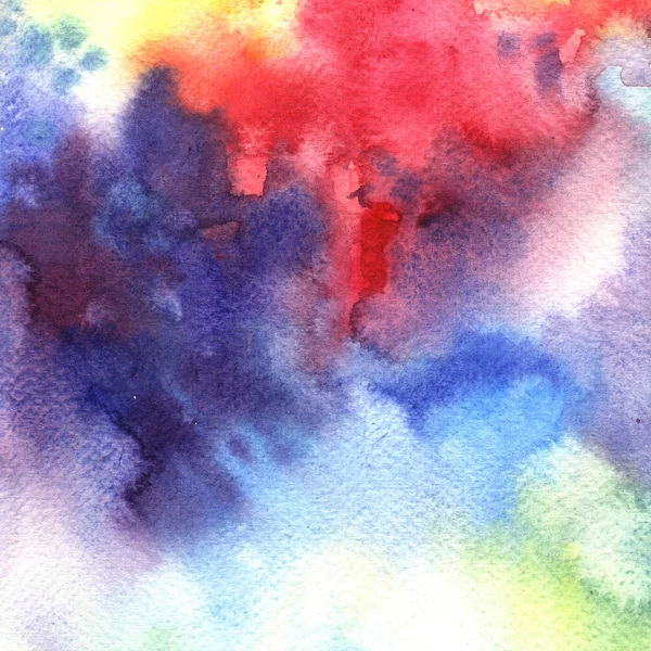 Watercolor colorful pattern — Stock Photo, Image