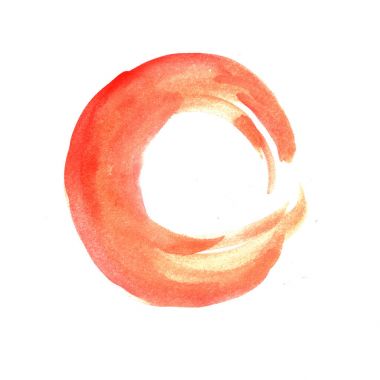 Suluboya soyut afiş