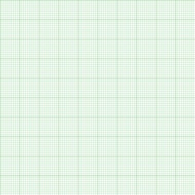 Yeşil çizgi kağıt ızgara kare şekli