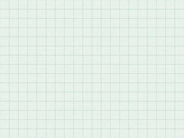 10-space green grid for drawing — 图库照片