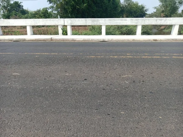 Carreteras Barandillas Hormigón Armado — Foto de Stock