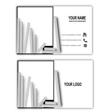 siyah ve beyaz kartvizit