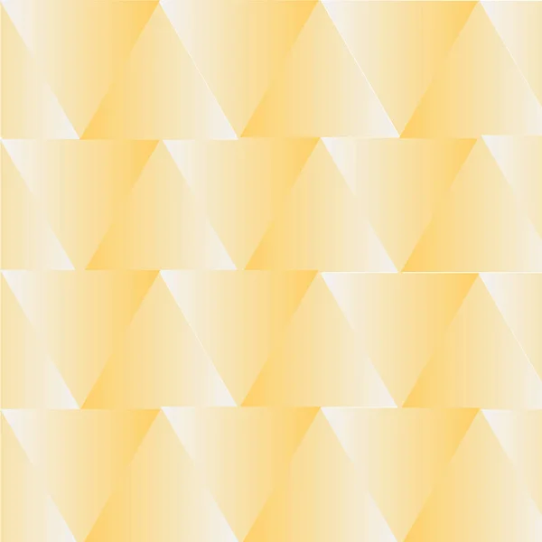 Жовтий абстрактний блиск розкішний світлий фон стиль трикутника — стоковий вектор