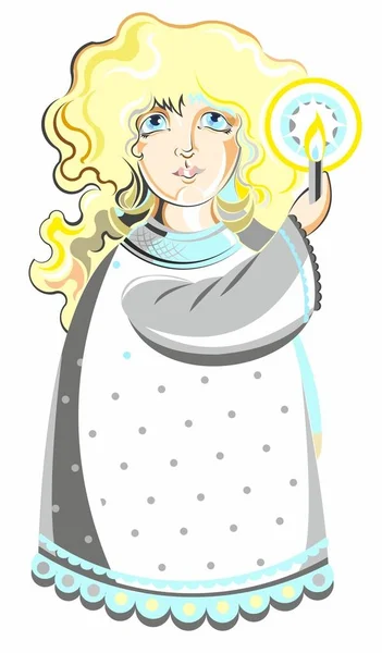 bir gece, küçük kız