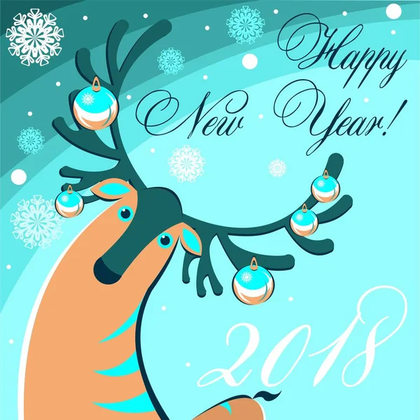 Kartpostal yeni yıl 2018