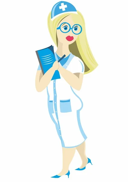 Hemşire doktor kız