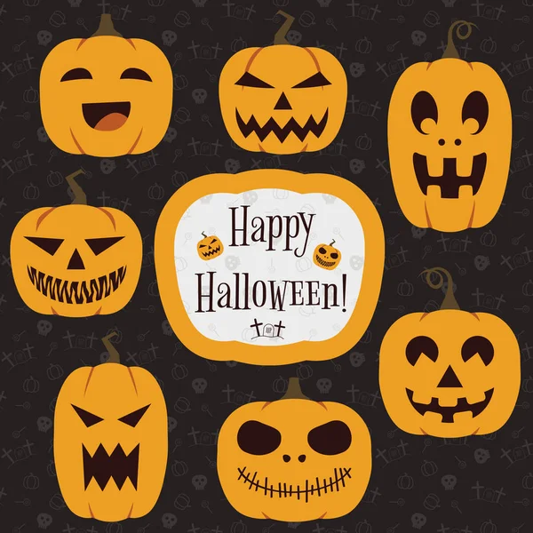 Halloween pumpkins ayarla