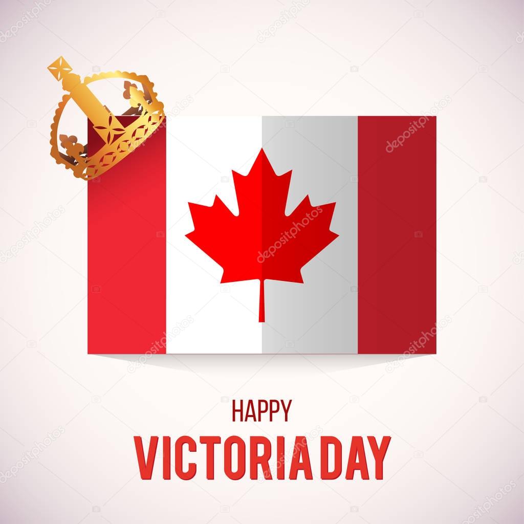 Happy Victoria Day card