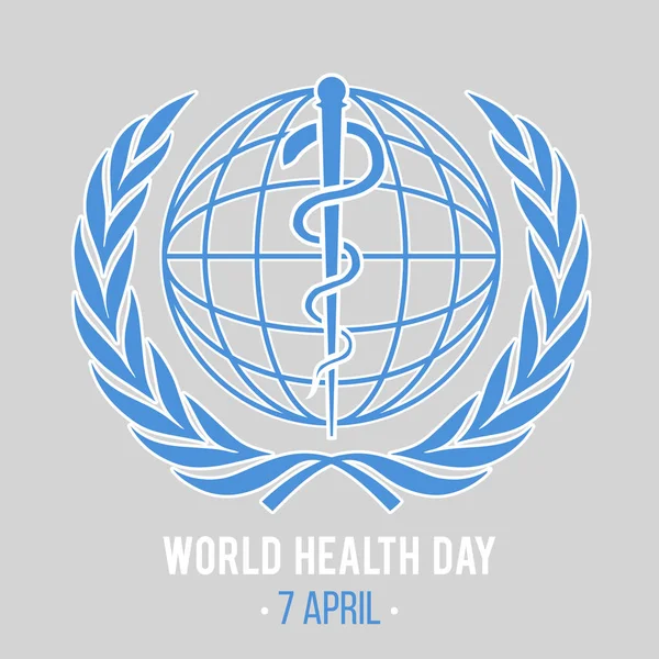 Símbolo do dia mundial da saúde —  Vetores de Stock