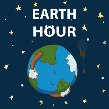 Dünya saat. Çizgi film dünya