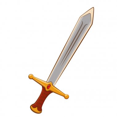 Çizgi film Çal kılıç.