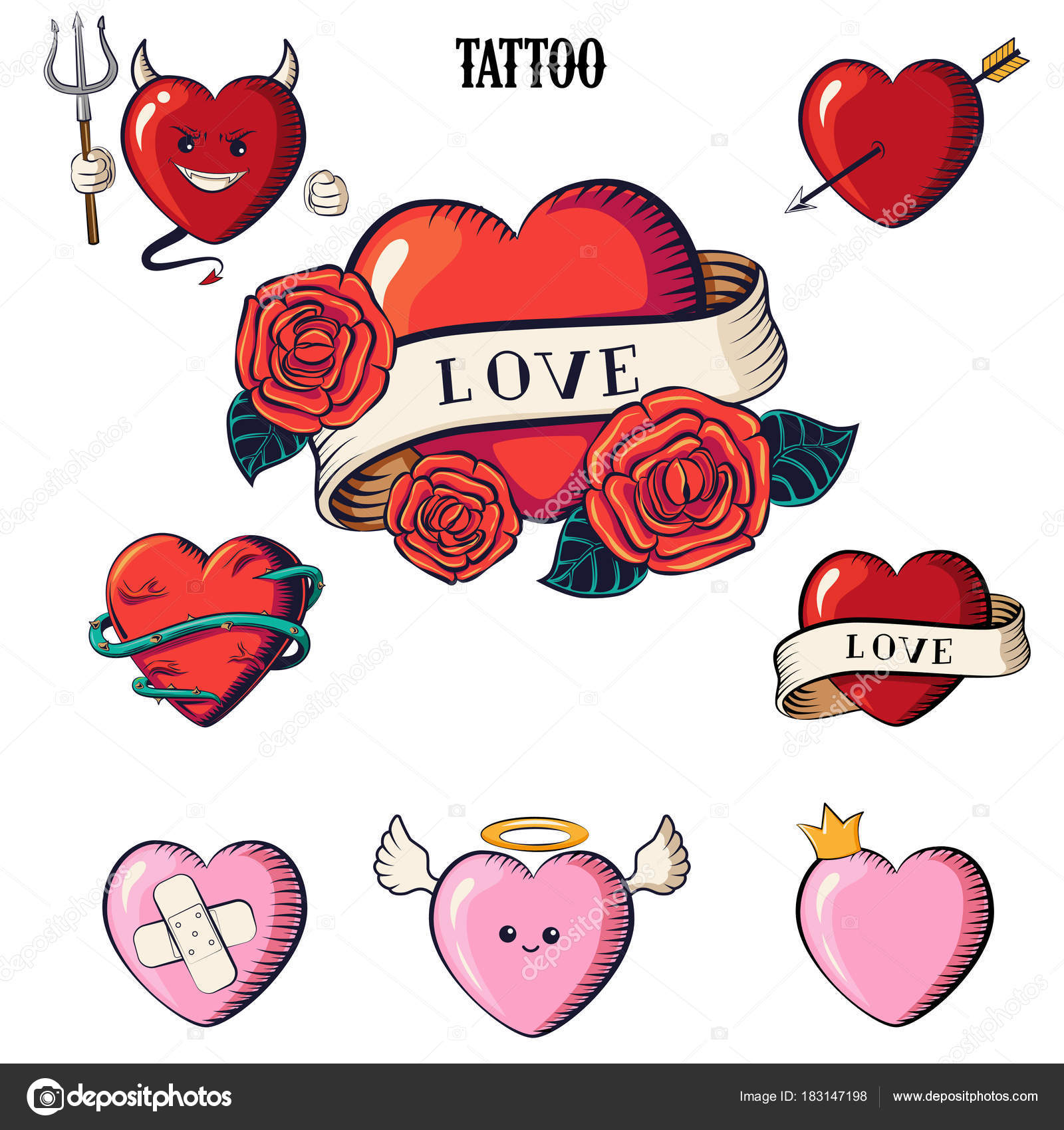 340+ Angel Wings Heart Tattoos Silhouettes Illustrations, Royalty-Free  Vector Graphics & Clip Art - iStock