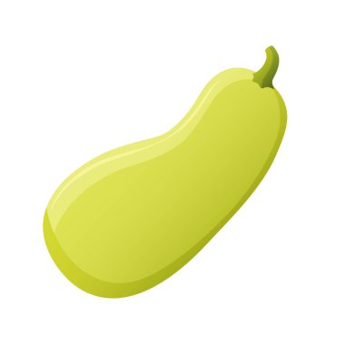 Kabak ikonu. Çizgi film tarzı nesne. Vektör İllüstrasyonu.