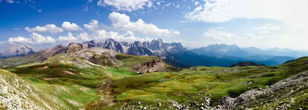 Horská krajina, Trentino, Itálie — Stock fotografie