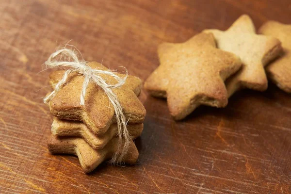 Zencefilli kurabiye. Lezzetli tatlı tatlı. Ekmek yapım ürünleri.