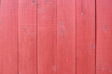 Düz ahşap panoları. Parlak kaplama. Kırmızı boya