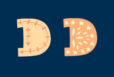 D quote vector illustration. Banner hand written design. Calligraphic trendy symbol. Modern inspiration concept. T-shirt typography decor