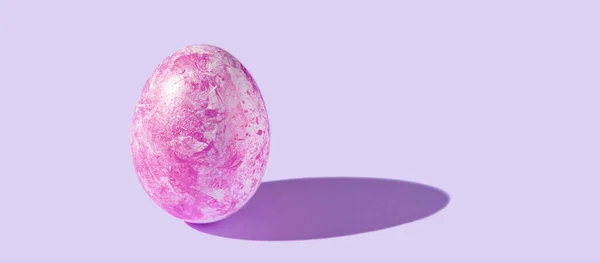 Un huevo decorativo. Arte concepto de Pascua — Foto de Stock