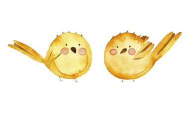 Suluboya bahar koleksiyonu. 