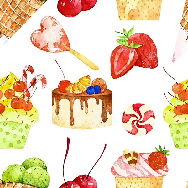 Suluboya nefis seamless modeli. 