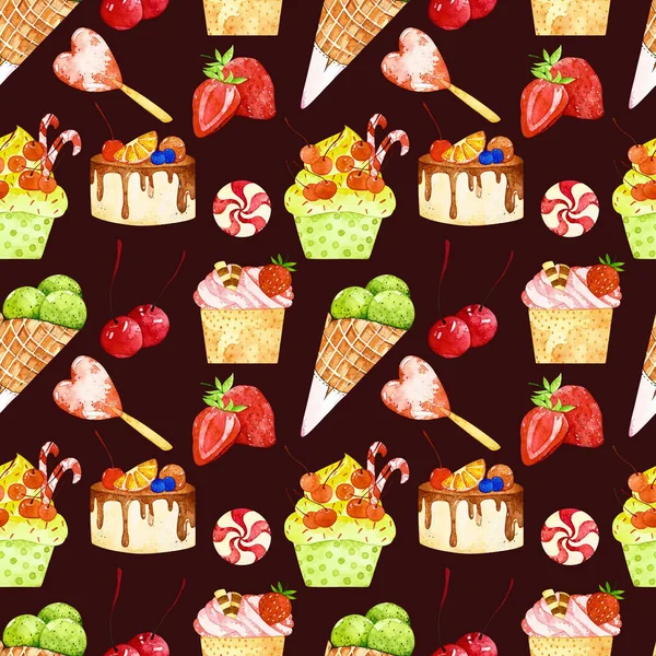 Suluboya nefis seamless modeli. 