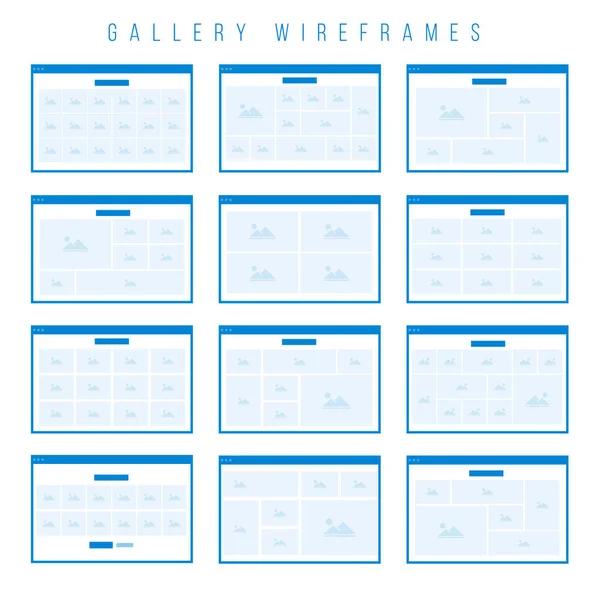 Prototip için Galeri tel çerçeve bileşenleri.
