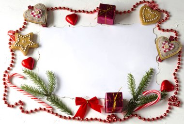 Noel backgraund yürekleri