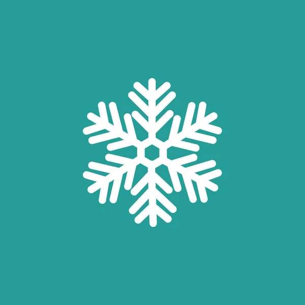 Σύμβολο εικονίδιο νιφάδα χιονιού. Εικονογράφηση διανύσματος — Διανυσματικό Αρχείο
