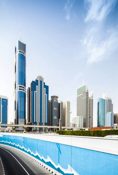 Dubai Stadtzentrum — Stockfoto