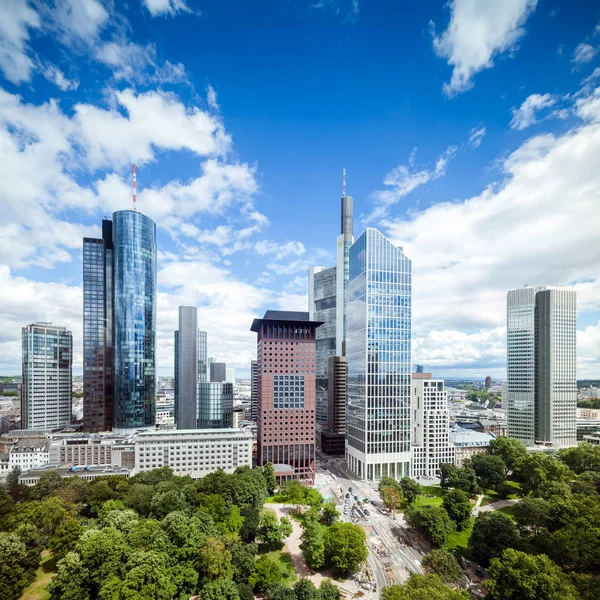 Bydelen Frankfurt am Main – stockfoto