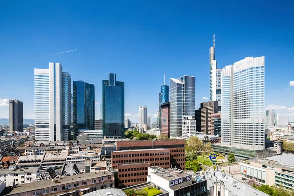 Paesaggio urbano di Francoforte sul Meno — Foto Stock