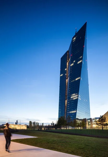 European Central Bank in Frankfurt — Stock Photo, Image