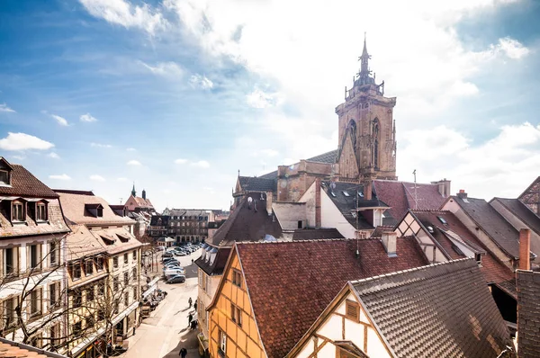 Daytime townscape of Colmar — Stock Photo, Image