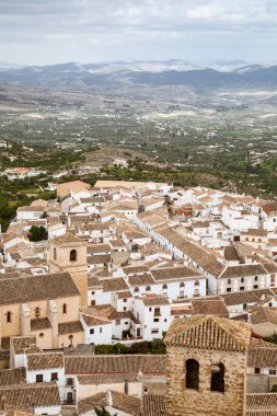 Cityscape görünümü Dağları ile