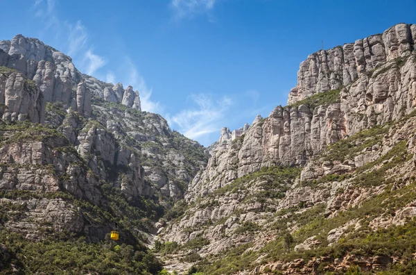 Σχοινί road στα βουνά Εικόνα Αρχείου