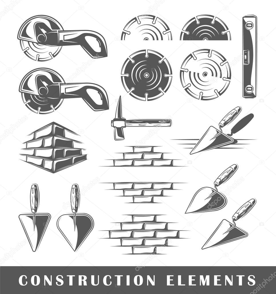 Vintage construction elements