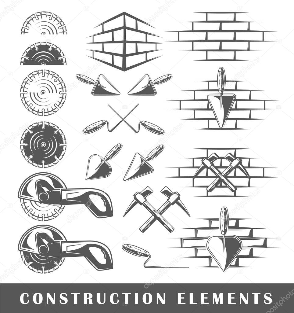 Vintage construction elements