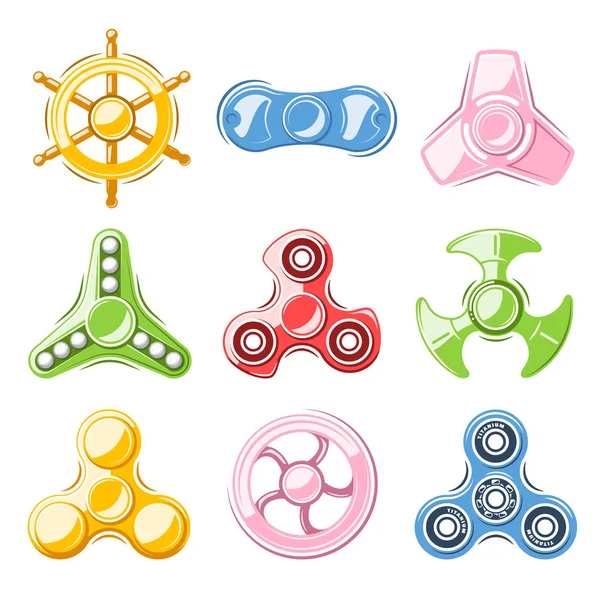 Hand spinner element — Stock vektor