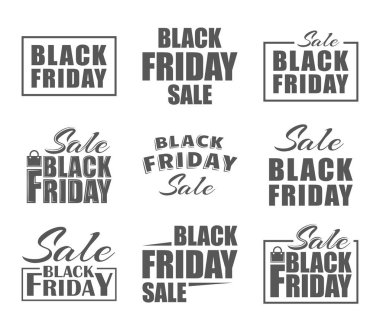 siyah Cuma etiketleri