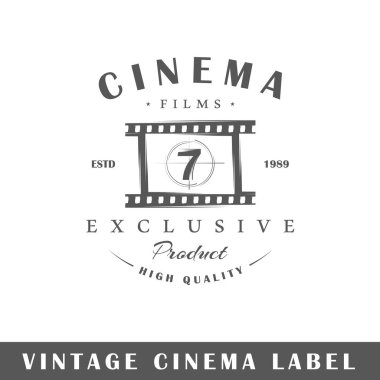 Sinema etiketi şablonu