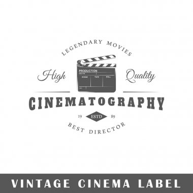 Sinema etiketi şablonu