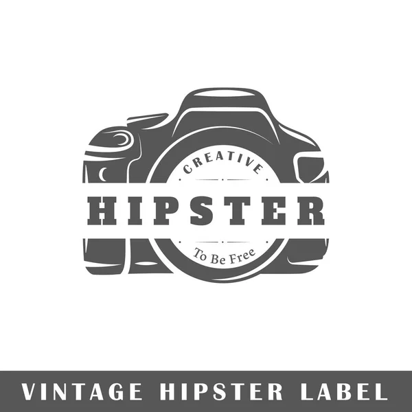 Hipster labelsjabloon — Stockvector