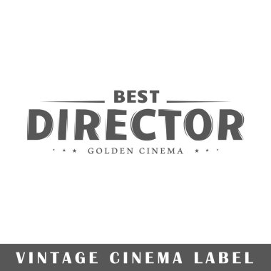 Sinema etiketi şablonu