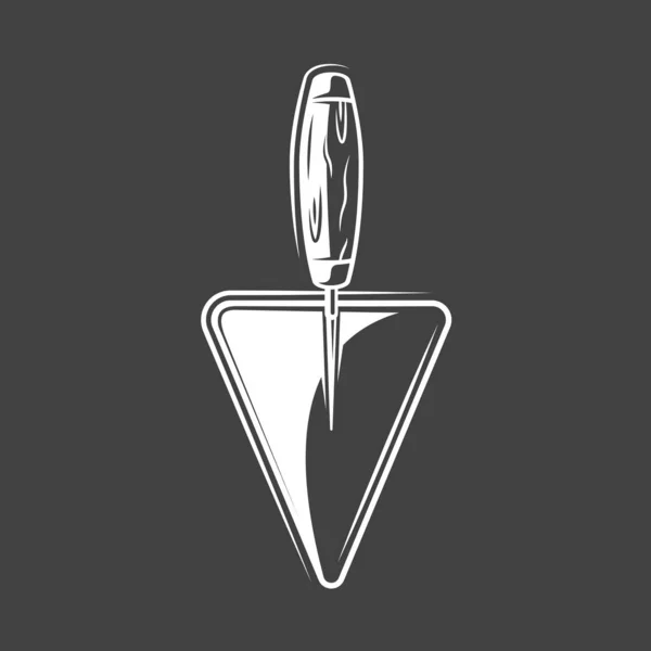 Couteau à mastic vintage — Image vectorielle