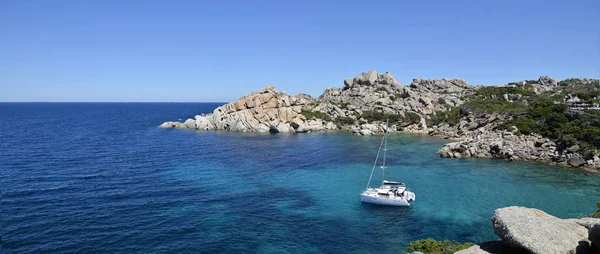 Panoramic view of Sardinia beach, Italy — Stock Photo, Image