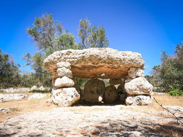 Prehistorische Poppen Scusi Bij Minervino Lecce Puglia Italië — Stockfoto