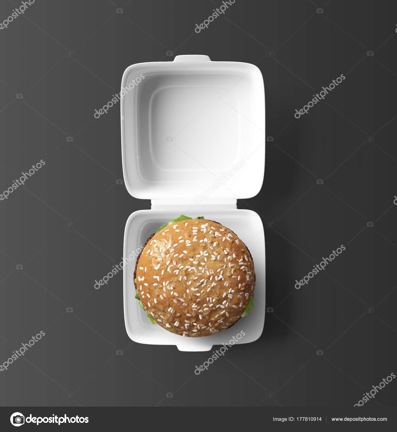 Download Burger Packaging Mockup Rendering Stock Photo C Brocrock 177810914 3D SVG Files Ideas | SVG, Paper Crafts, SVG File