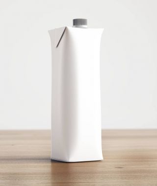 beyaz boş suyu paketleme mock-up 
